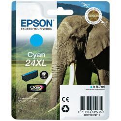 Cartuccia Ciano Serie24xl Elefante Epson C13t24324022 8715946625454