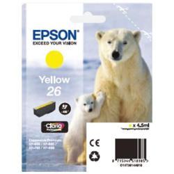 Cartuccia Giallo Orso Polare Epson C13t26144022 8715946625638