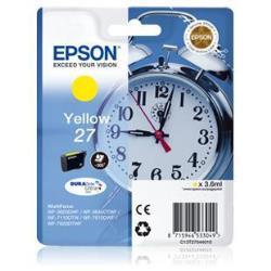 Cart Inch Giallo Sveglia Ser 27 Epson C13t27044022 8715946625812