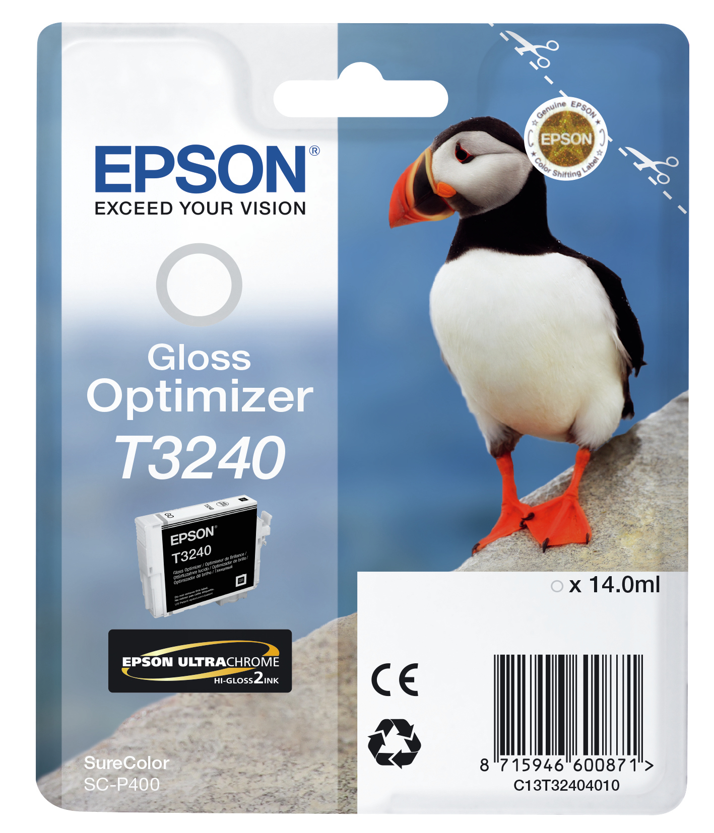 Hi Gloss2 T3240 Puffin Epson New Consumer C13t32404010 8715946600871