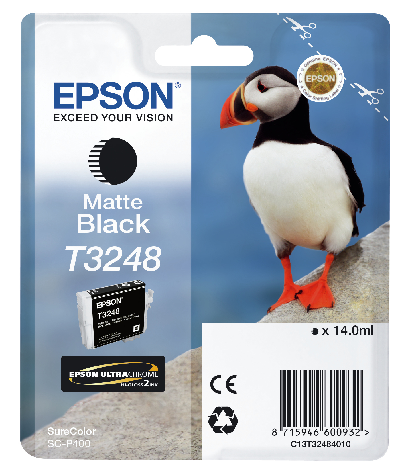 Hi Gloss2 T3248 Puffin Epson New Consumer C13t32484010 8715946600932