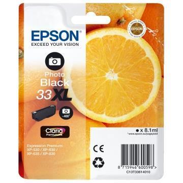 Cartuccia Nero Foto 33xl Arancia Epson C13t33614010 8715946600598