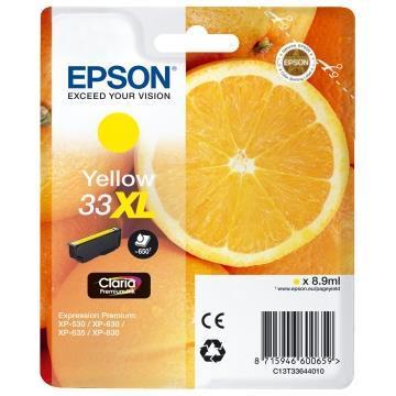 Sglpck Yellow 33xl Prem Ink Epson Consumer Ink S1 C13t33644012 8715946626345