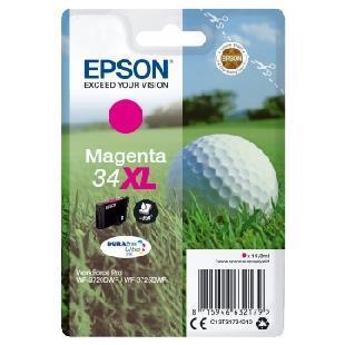 Cartuccia Magenta34xl Pallina Rf Am Epson C13t34734020 8715946632186