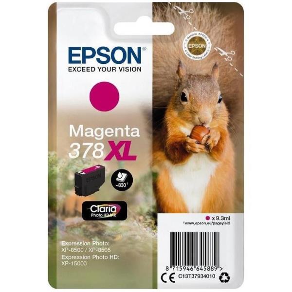 Cart Magenta Scoiattolo 378xl Epson C13t37934020 8715946645896