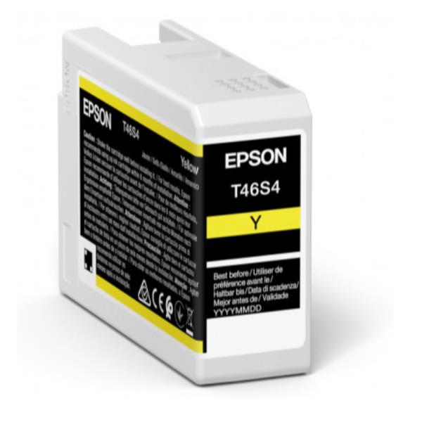 Singlepack Giallo T46s4 Ultrachrome Epson C13t46s400 8715946680859