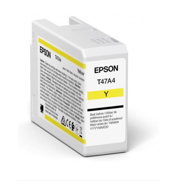 Singlepack Yellow T47a4 50 Ml Epson C13t47a400 8715946680934