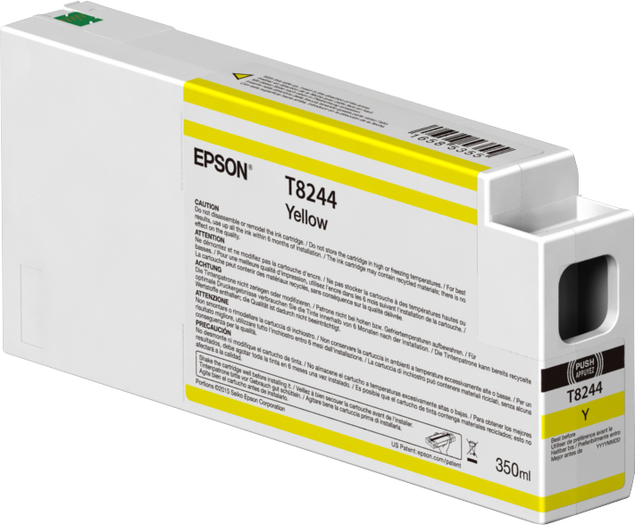 Singlepack Yellow T824400 Epson Lfp Ink C13t824400 10343917620