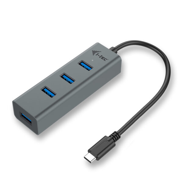 I Tec Usb C Metal 4 Port Hub I Tec Accessories C31hubmetal403 8595611702266