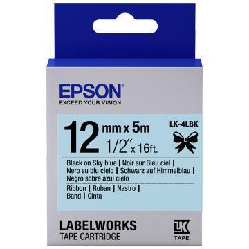 Tape Lk 4lbk Ribbon Blk Skb Epson Labelworks Supplies S6 C53s654032 8715946619576