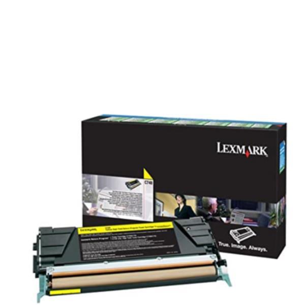 Toner Giallo C748 Corp Hy 10k Lexmark C748h3yg 734646435727