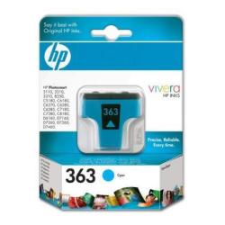 Hp 363 Cyan Ink Cartridge Bl Hp Inc C8771ee 301 884962559383