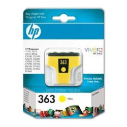 Hp 363 Yellow Ink Cartridge Bl Hp Inc C8773ee 301 884962559406