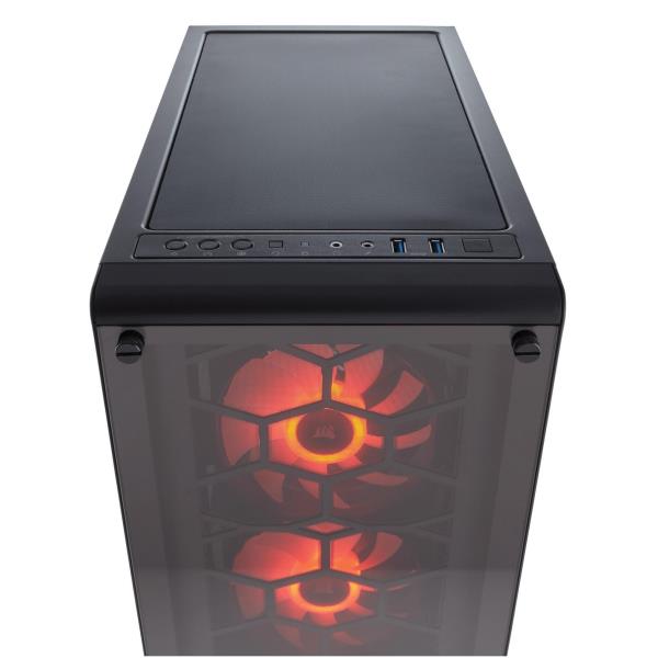 Corsair Crystal Series 460x Rgb Corsair Cc 9011101 Ww 843591093590