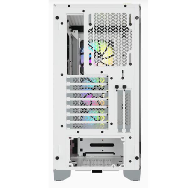 Icue 4000x Rgb Mid Tower White Corsair Cc 9011205 Ww 840006626657