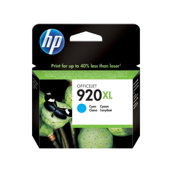 Cart Ink Officej 920xl Ciano Bliste Hp Inc Cd972ae 301 884962546116