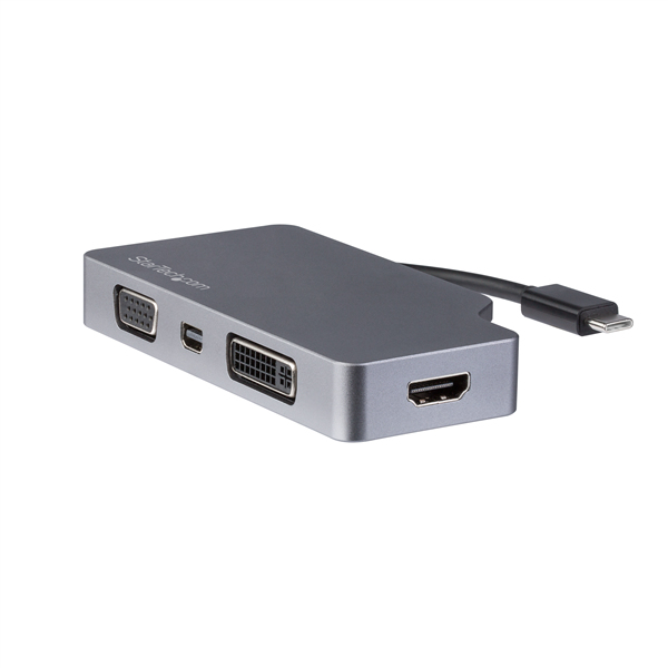 Adattatore Video Usb C 4 in 1 Startech Display And Video Adapt Cdpvdhdmdp2g 65030878586