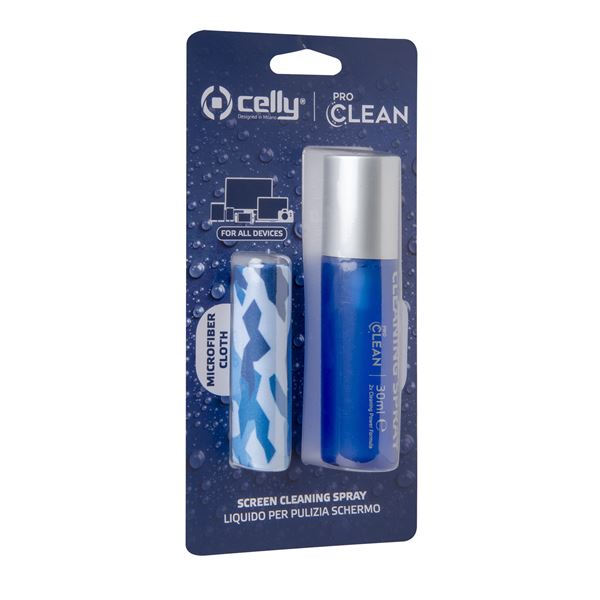 Clean Kit 30ml Bl Celly Cleankit30bl 8021735747215