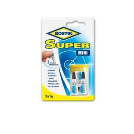 Super Bostik Mini Scatolina 3x1gr Bostik D2523 4026700659955