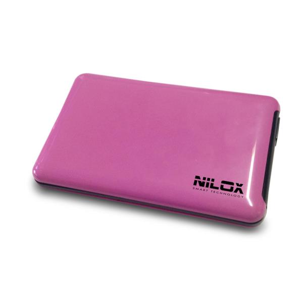 Box Usb 3 0 2 5p Fucsia Nilox Dh0002fu 8059616337033