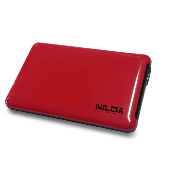 Box Usb 3 0 2 5p Rosso Nilox Dh0002rd 8059616337095