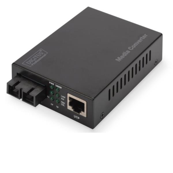 Convertitore Media Gigabit Ethernet Digitus By Assmann Dn 82120 1 4016032293125