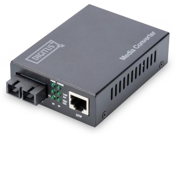 Convertitore Media Gigabit Ethernet Digitus By Assmann Dn 82121 1 4016032293132