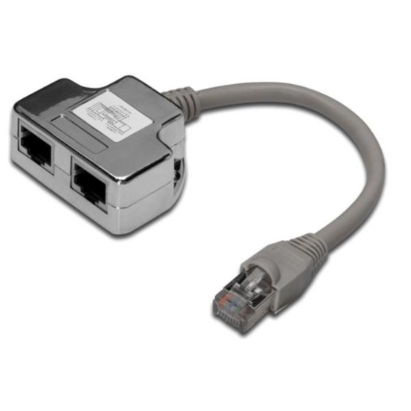 Adatt 2xrj45s F 1rj45s M Cat 5e Digitus By Assmann Dn 93904 4016032267164