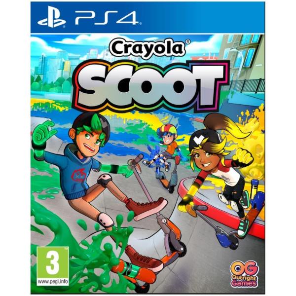 Ps4 Crayola Scoot Namco E02898 5060528031301