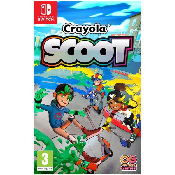 Switch Crayola Scoot Namco E02899 5060528031240