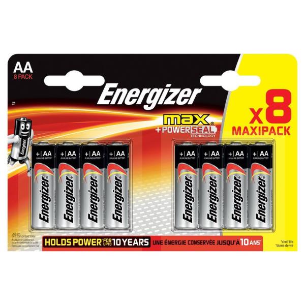 Energizer Max E91 Stilo Aa Energizer E300112403 7638900410242