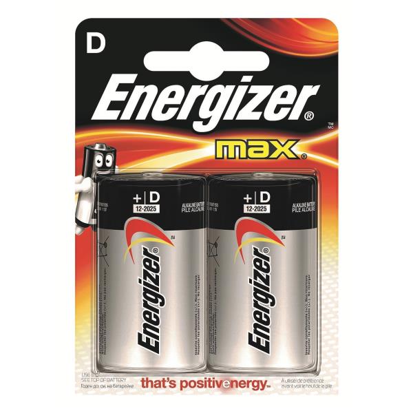 Energizer Max E95 D Energizer E301003900 7638900410457