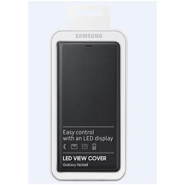 Led View Cover Black N8 Samsung Ef Nn950pbegww 8806088936178