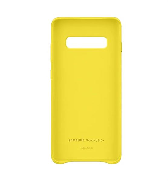 S10 Plus Leather Coveryellow Samsung Ef Vg975lyegww 8801643644390