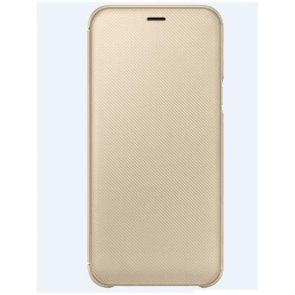 Wallet Cover Galaxy A6 Gold Samsung Ef Wa600cfegww 8801643324667