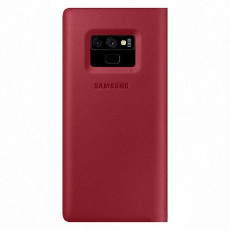 Leather View Cover Red N9 Samsung Ef Wn960lregww 8801643394813