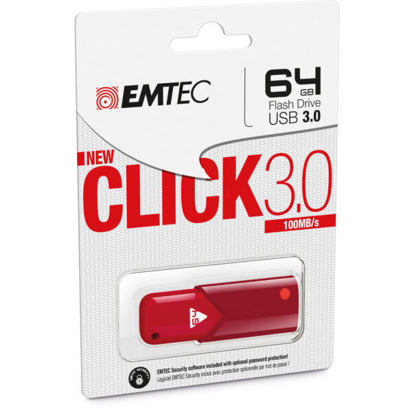 Memoria Usb 3 0 B100 64gb Red Ecmmd64gb103r 3126170152077