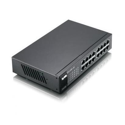 Switch 16 Porte 10 100mbit Poe 130w Zyxel Es1100 16p Eu0102f 4718937567126