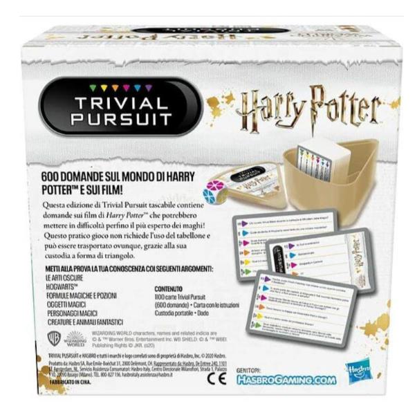 Trivial Pursuit Harry Potter Hasbro F1047103 5010994151645