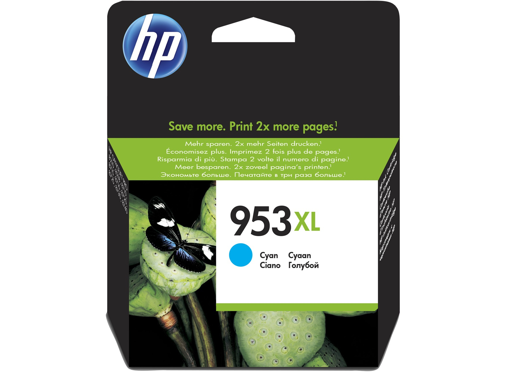 Ink Cartridge No 953xl Cyan Hp Hps Supp Inkjet Home Supp 1n F6u16ae Bgy 725184104107