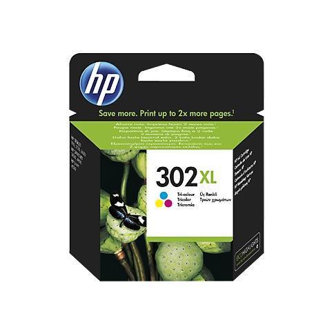 Ink Blister Hp 302xl Tri Color Hp Inc F6u67ae 301 888793803066