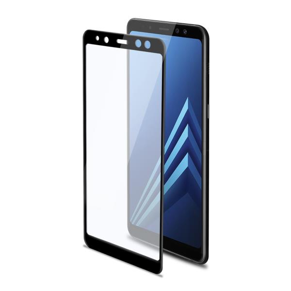 Full Glass Galaxy A8 Plus Bk Celly Fullglass707bk 8021735739784
