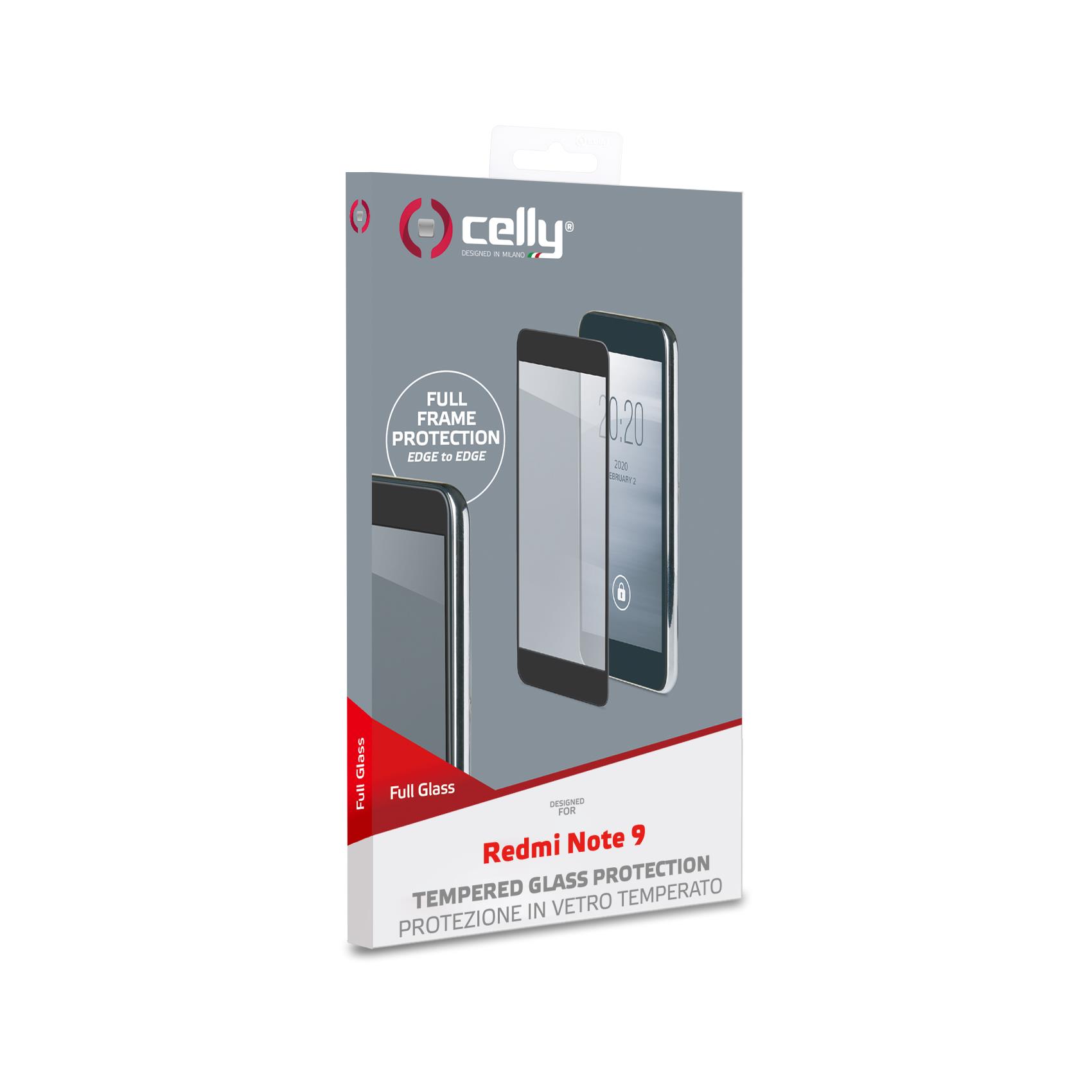 Full Glass Redmi Note 9 Note 9t Blk Celly Fullglass902bk 8021735759409