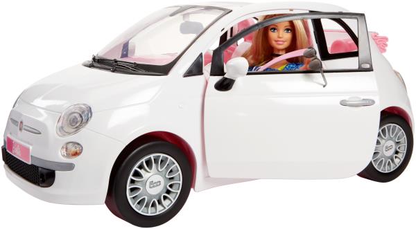 Barbie Fiat 500 Mattel Fvr07 887961665321