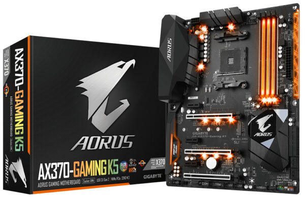 Aorus Ga Ax370 Gaming K5 Am4 Gigabyte Ga Ax370 Gaming K5 4719331801342