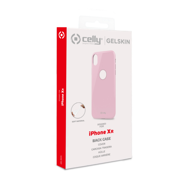 Tpu Cover Iphone Xr Pink Celly Gelskin998pk 8021735744054