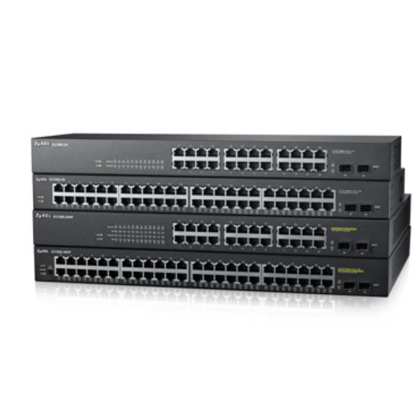 Switch Web Managed 24 Porte Gigabit Zyxel Gs1900 24ep Eu0101f 760559127220