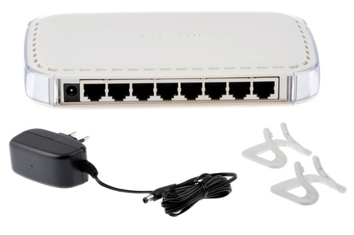 8 Port Gigabit Ethernet Switch Netgear Retail Gs608 400pes 606449105841