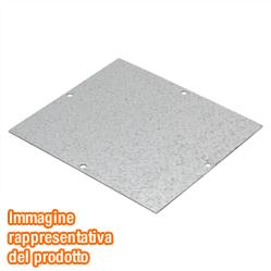 Piastra Fondo Acciaio Zinc 293x202 Gewiss Gw76275 8011564223813