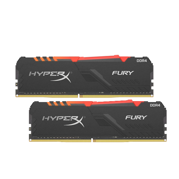 16gb 3200mhz Ddr4 Dimm Fury Rgb Kingston Hx432c16fb3ak2 16 740617296310